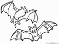 laminas para dibujar Murci�lago 01